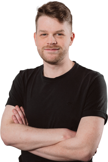 Grafiker und Webdesigner Maurice im Porträt